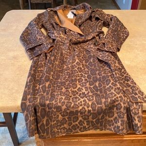 NWT women’s faux leather coat size small